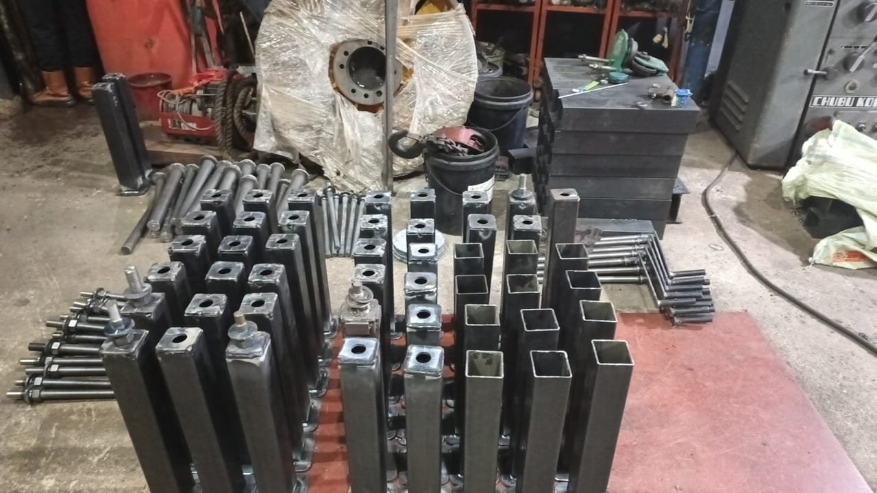 Komponen fabrikasi siap rakit Arutala Nusa Teknik Balikpapan