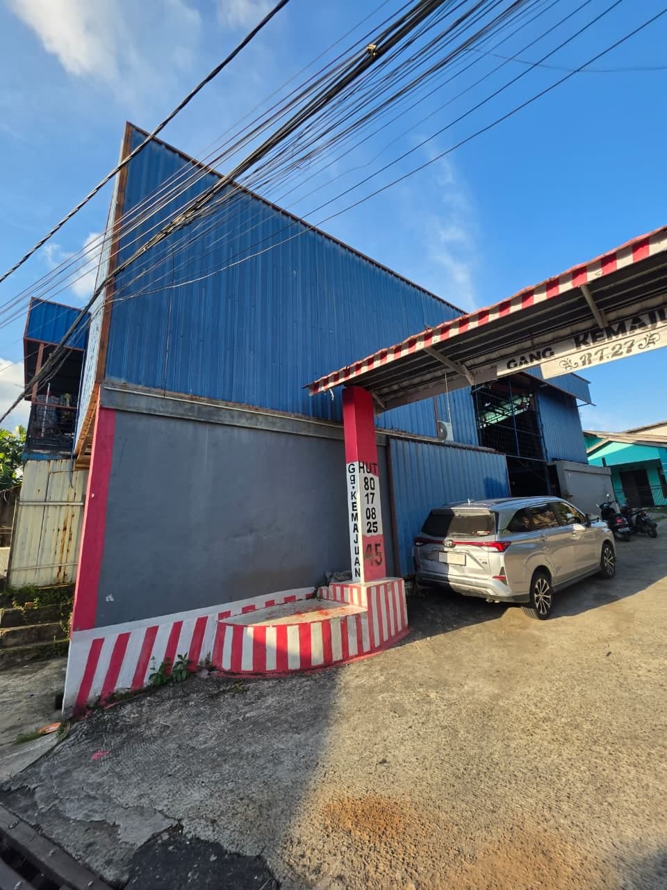 Tampak depan workshop Arutala Nusa Teknik Balikpapan