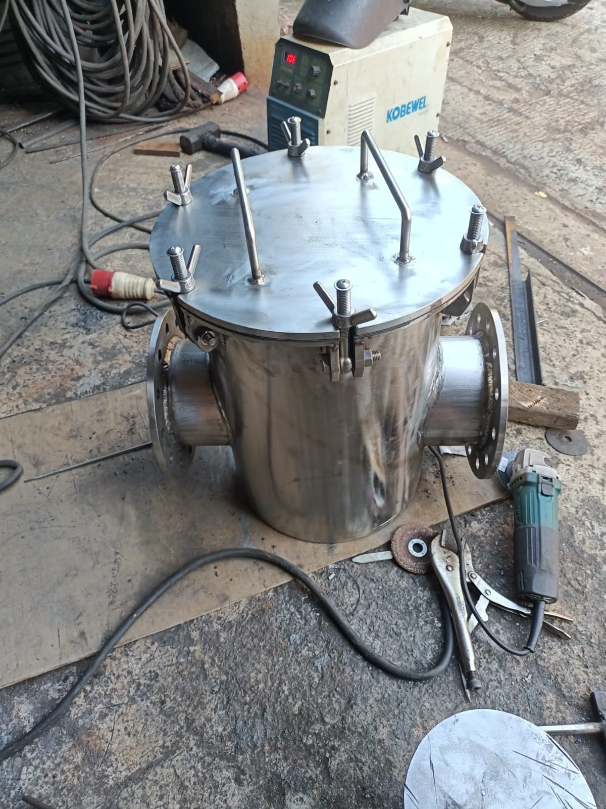 Pembuatan Stainless Steel Strainer